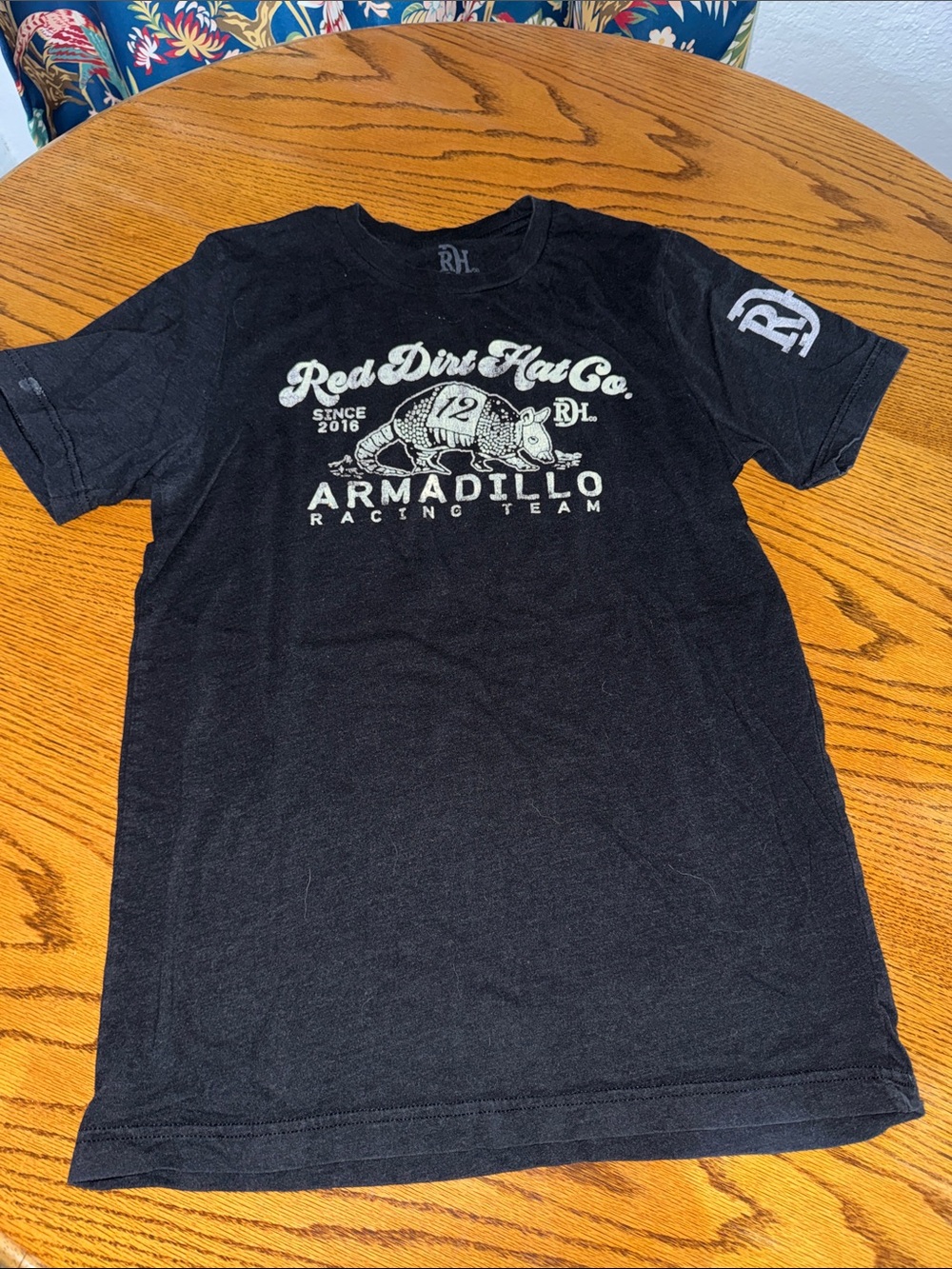Men's Black Armadillo Racing Team Graphic Tee